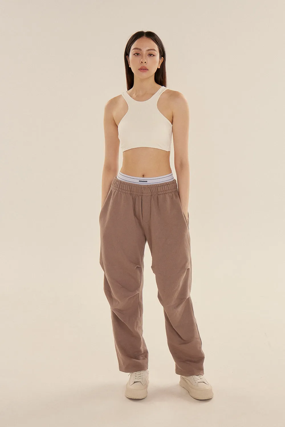 輕透削肩 BraTop<br>ESSENTIAL Y-NECK BRA TOP