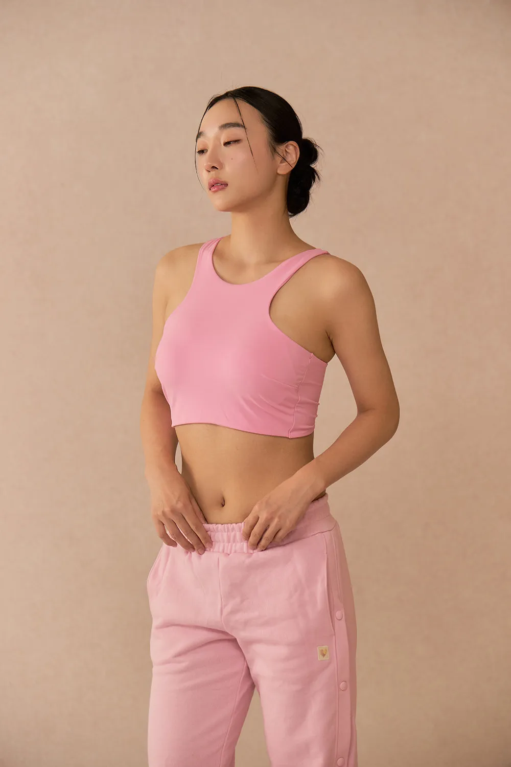 輕透削肩 BraTop<br>ESSENTIAL Y-NECK BRA TOP
