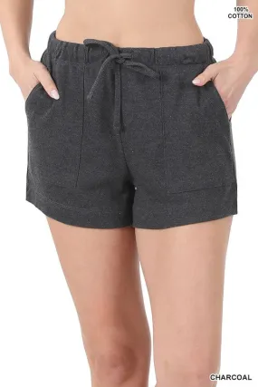 3010   Shelli Cotton Drawstring Shorts