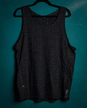 A-Tank Men / Cotton Slub - Black TETRIS