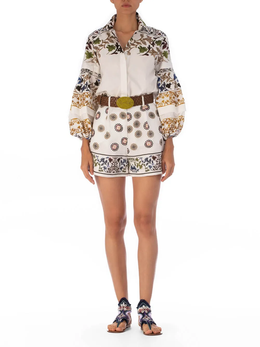 Arenit Floral Shorts