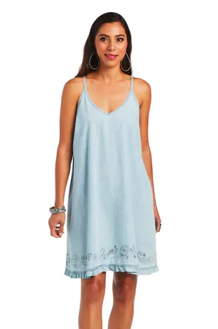 Ariat Meadow Dress - Light Denim