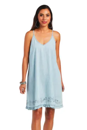 Ariat Meadow Dress - Light Denim