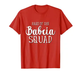 Babcia Squad Shirt Polish Poland Grandma Family Mother Gift