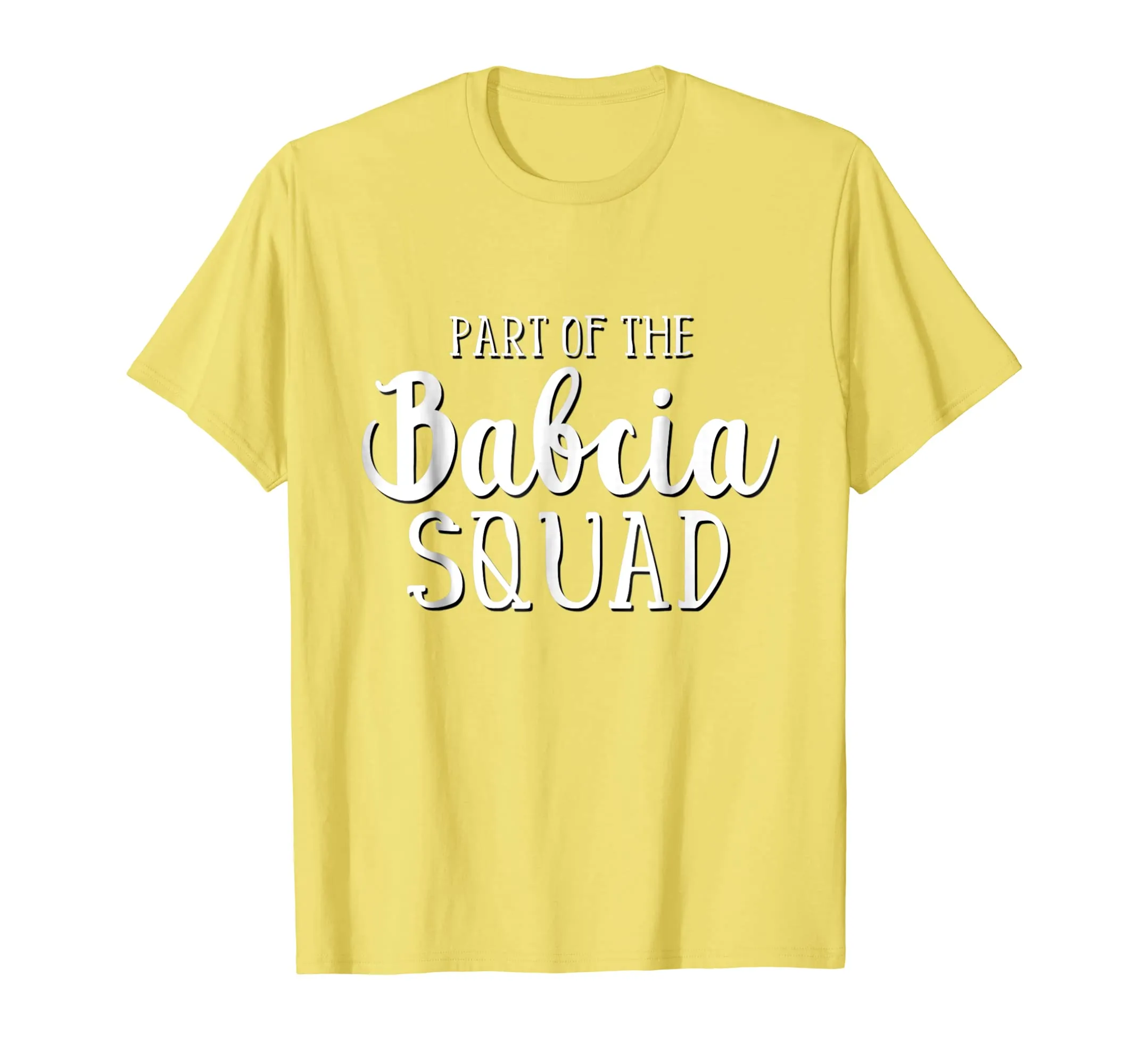 Babcia Squad Shirt Polish Poland Grandma Family Mother Gift