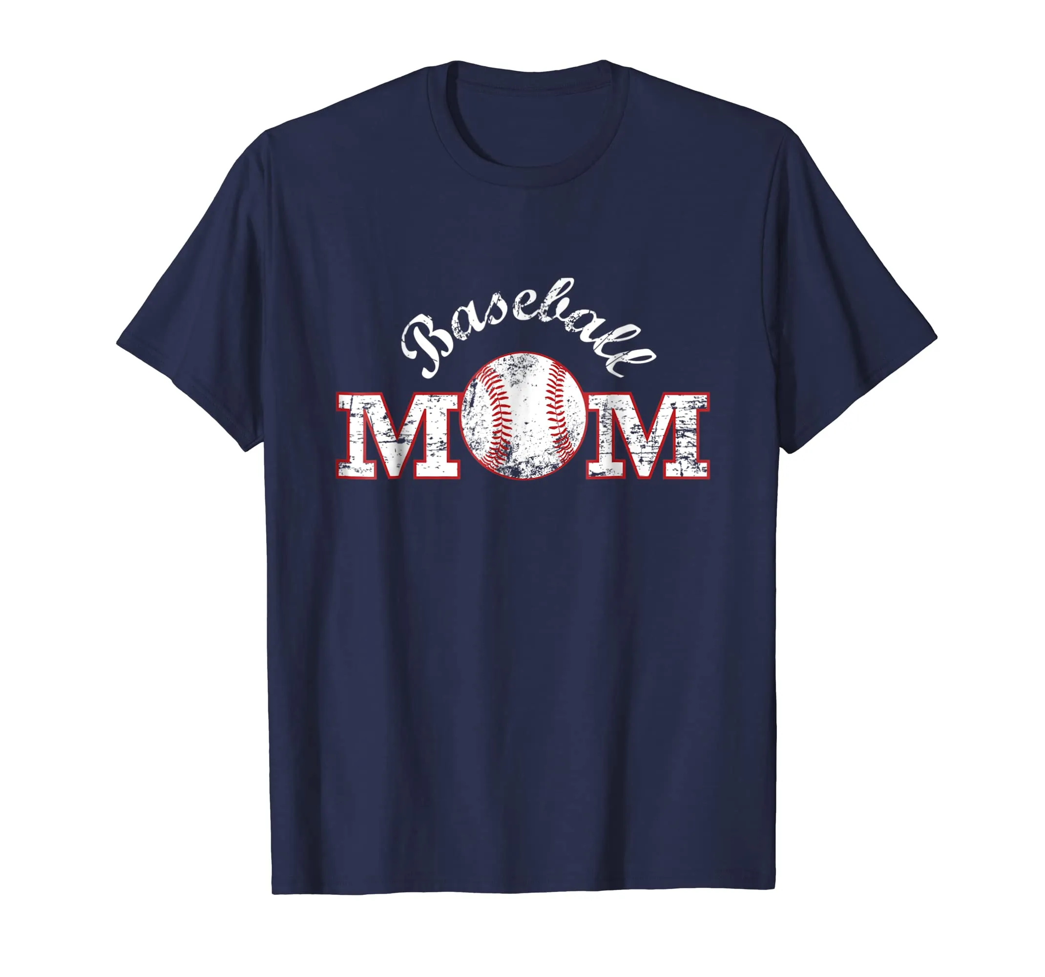 Baseball Mom T Shirt, Gift Mother Mama