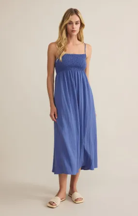 Beachside Midi Dress | Riviera Blue
