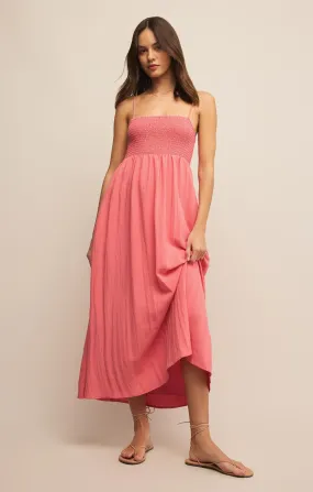Beachside Midi Dress | Sunset Pink