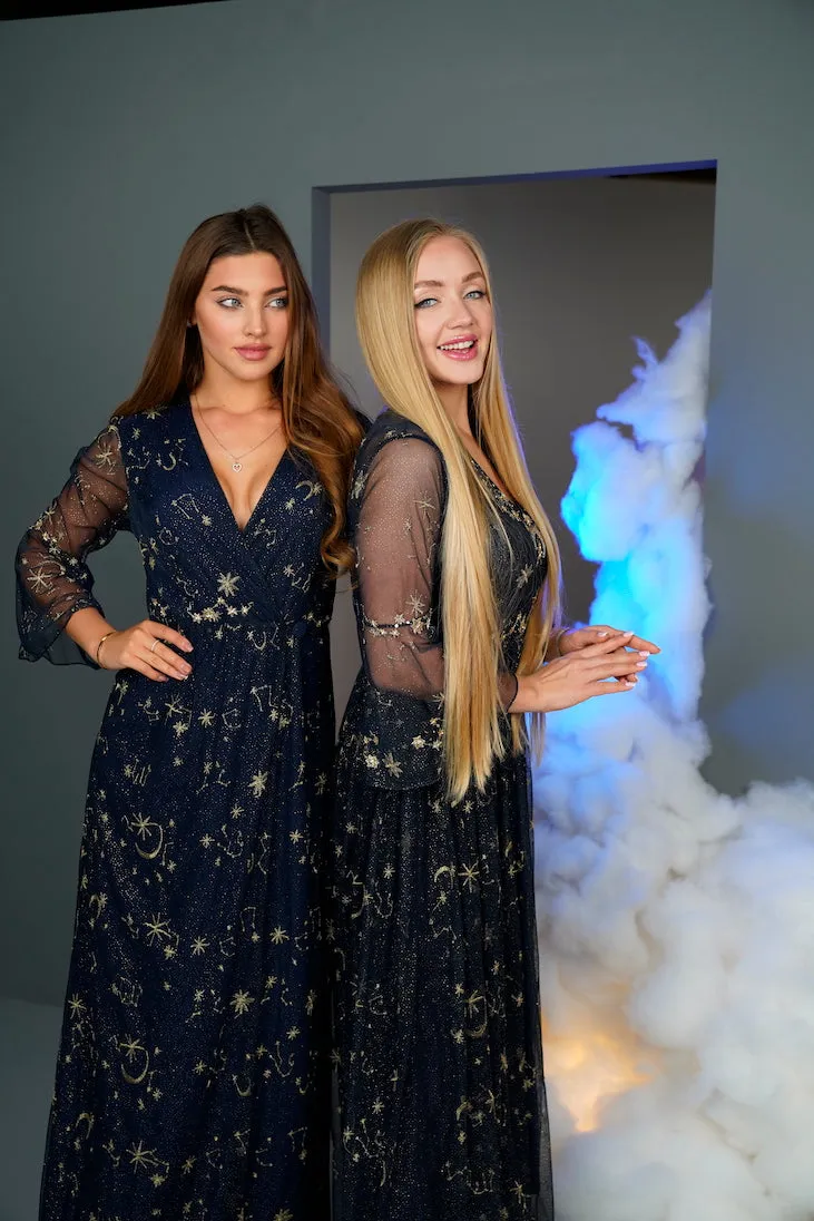 BEYOU MOON & STAR DRESSES TULLE