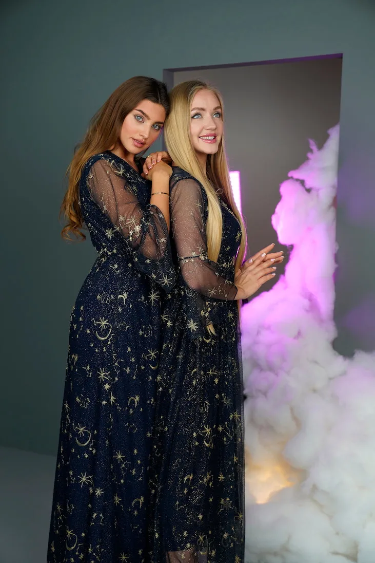 BEYOU MOON & STAR DRESSES TULLE