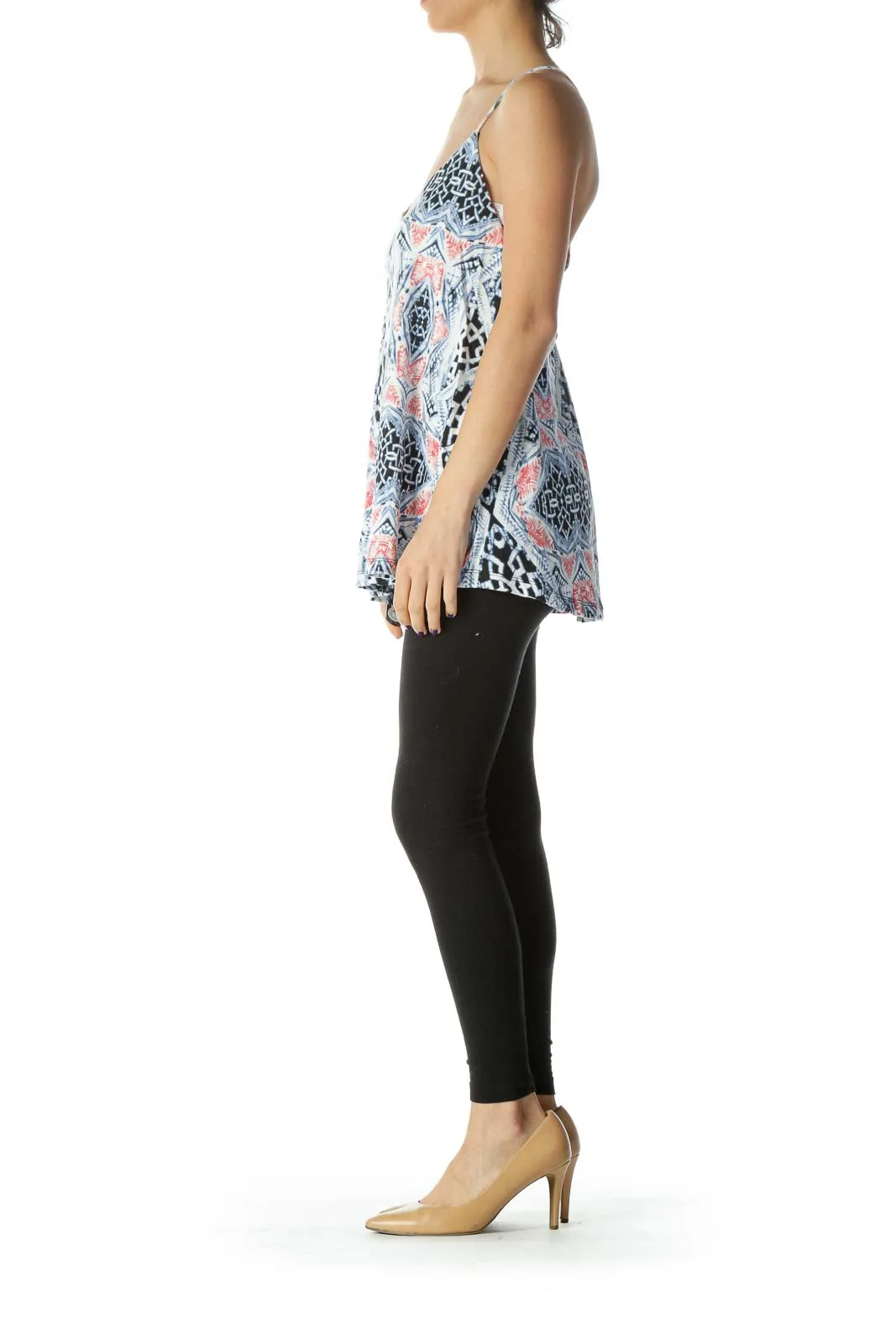 Blue Print Back Detail Tank