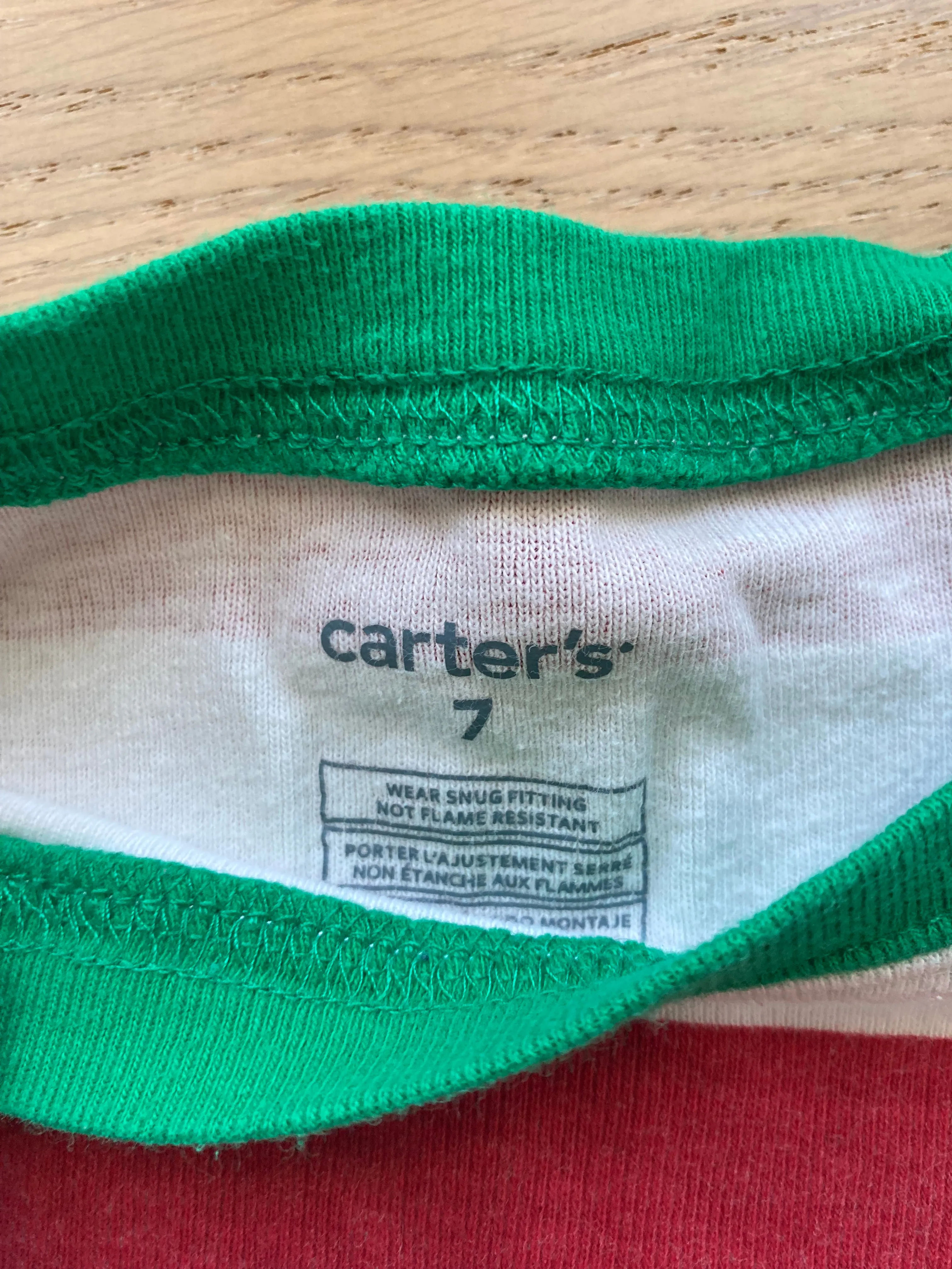 Christmas Pajamas, Size 6-7, Kids 7 & 8 (small)