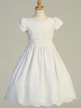Cotton Eyelet Dress