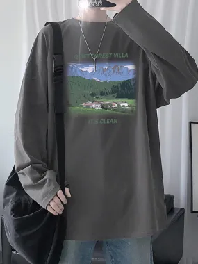 Crew Neck Cotton Loose T-Shirts