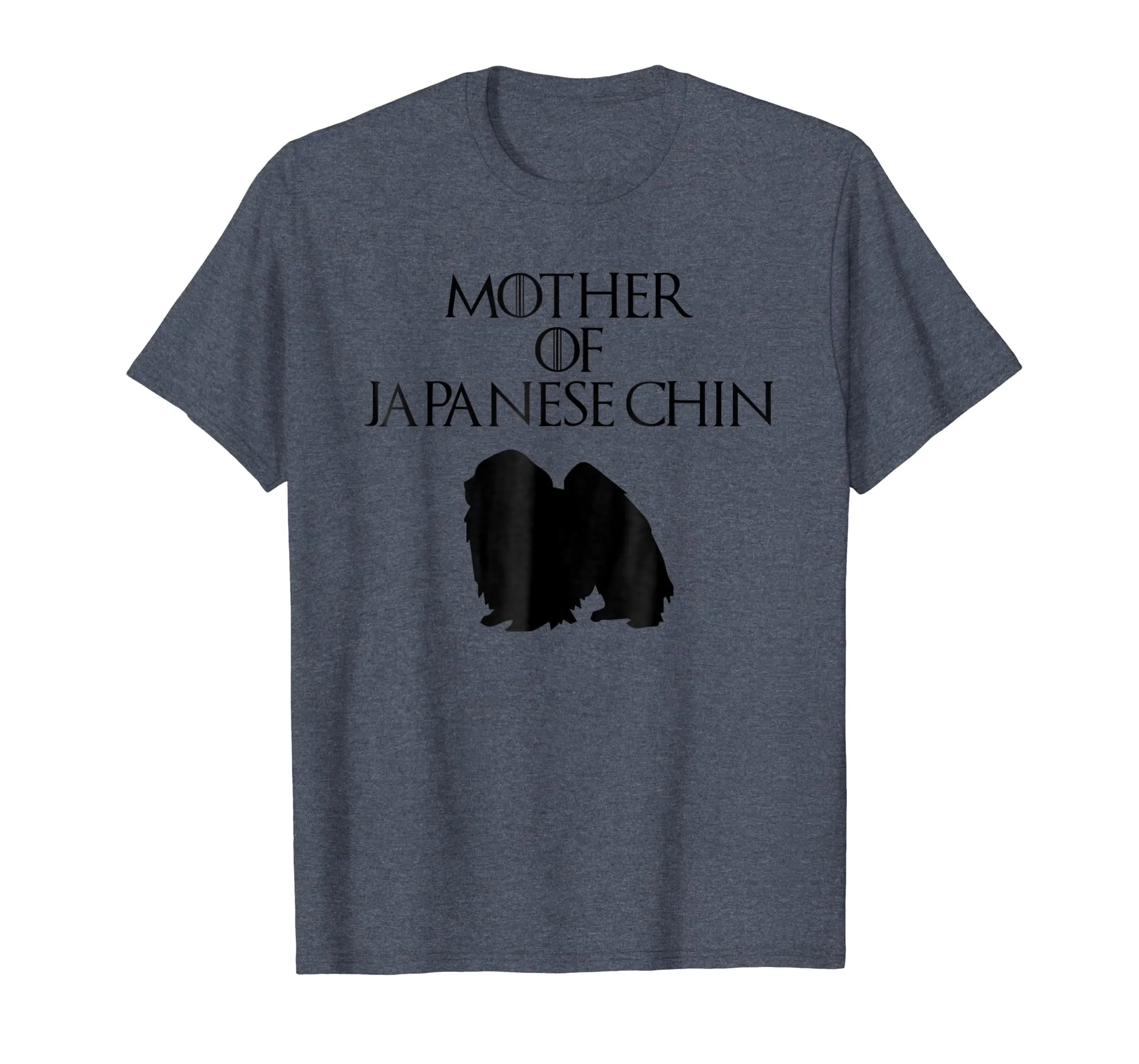 Cute &amp; Unique Black Mother of Japanese Chin T-shirt E010672