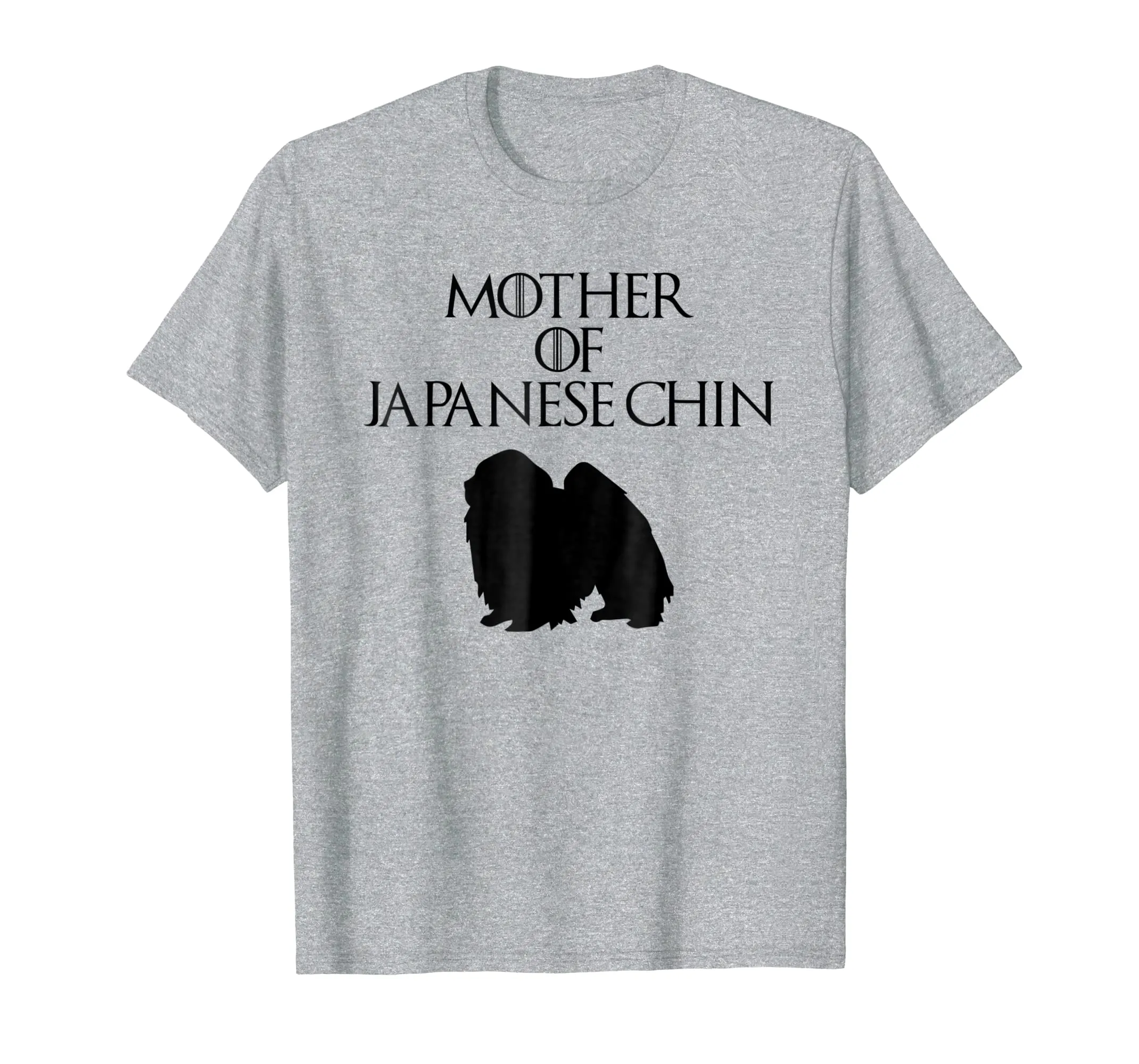 Cute &amp; Unique Black Mother of Japanese Chin T-shirt E010672