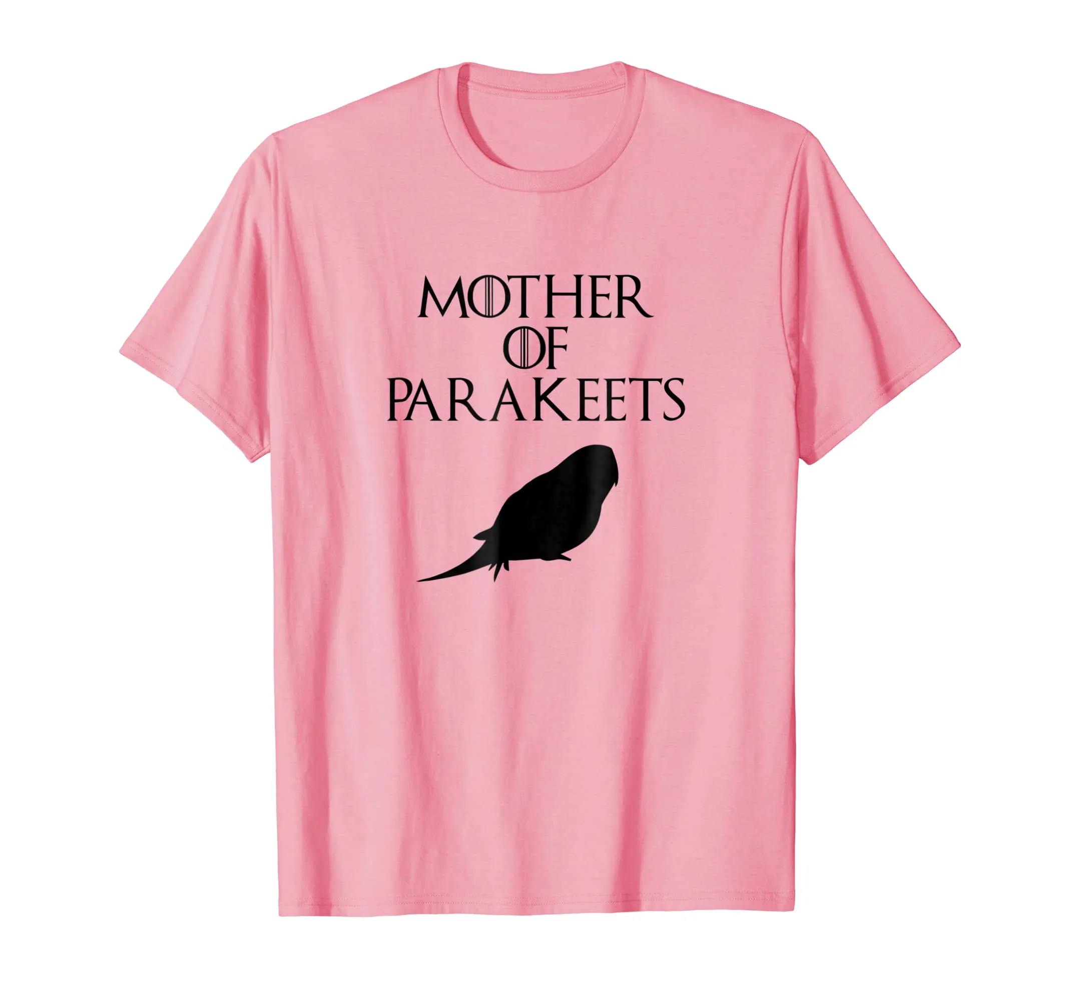 Cute &amp; Unique Black Mother of Parakeets T-shirt E010480