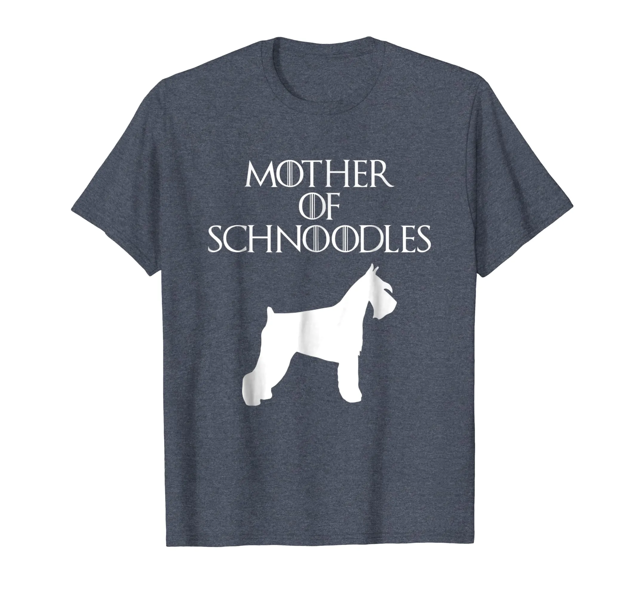 Cute &amp; Unique White Mother of Schnoodles T-shirt E010752