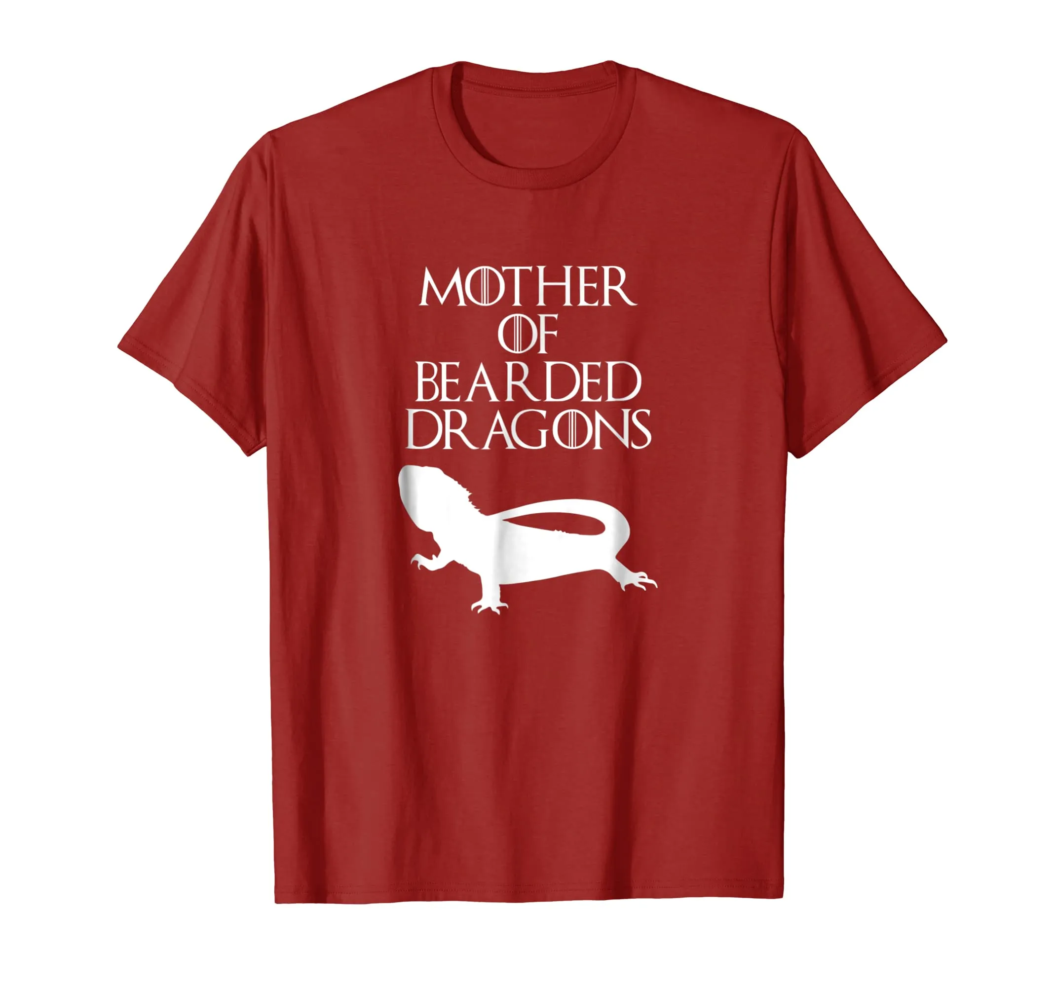 Cute Unique White Mother of Bearded Dragons T-shirt E010338