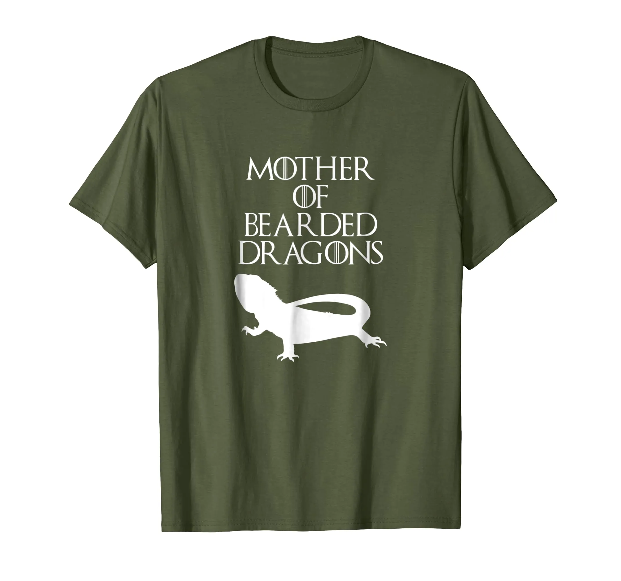 Cute Unique White Mother of Bearded Dragons T-shirt E010338