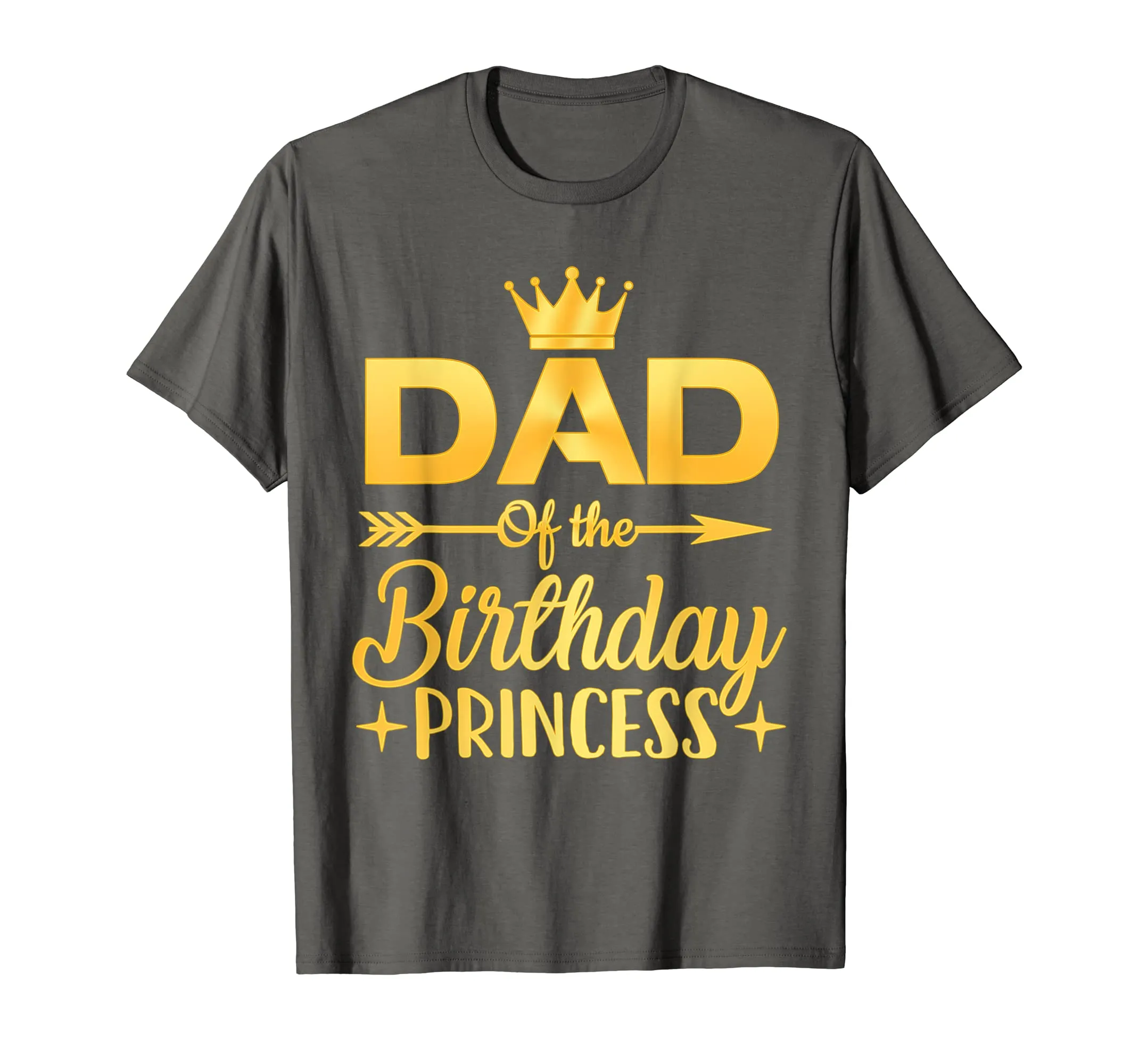 Dad Of The Birthday Princess T-Shirt Father Mother Gifts