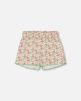 DEUX PAR DEUX- LITTLE KIDS RIBBED SHORT