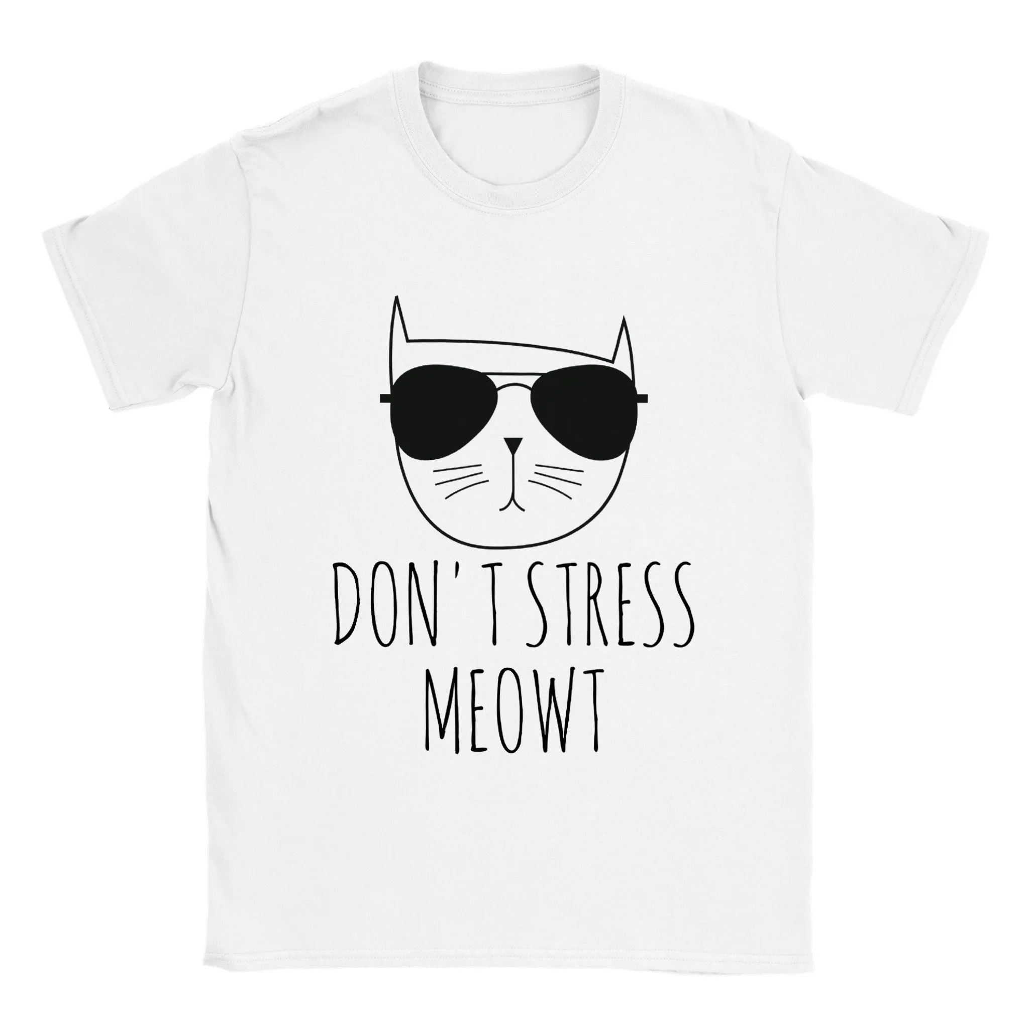 Don't Stress Meowt - Classic Unisex Crewneck T-shirt