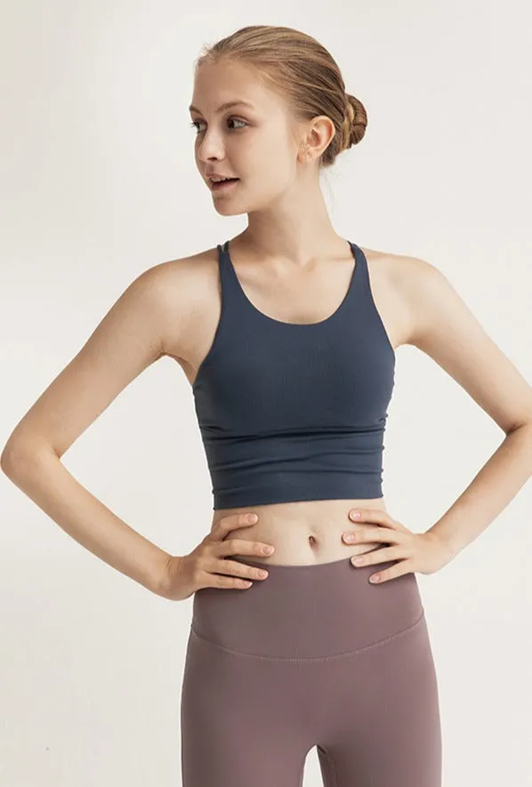 Double Cross Padded Tank Top