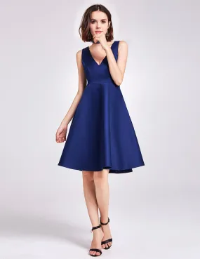 Ever-Pretty Short V Neck Bridesmaid Dress EP05894