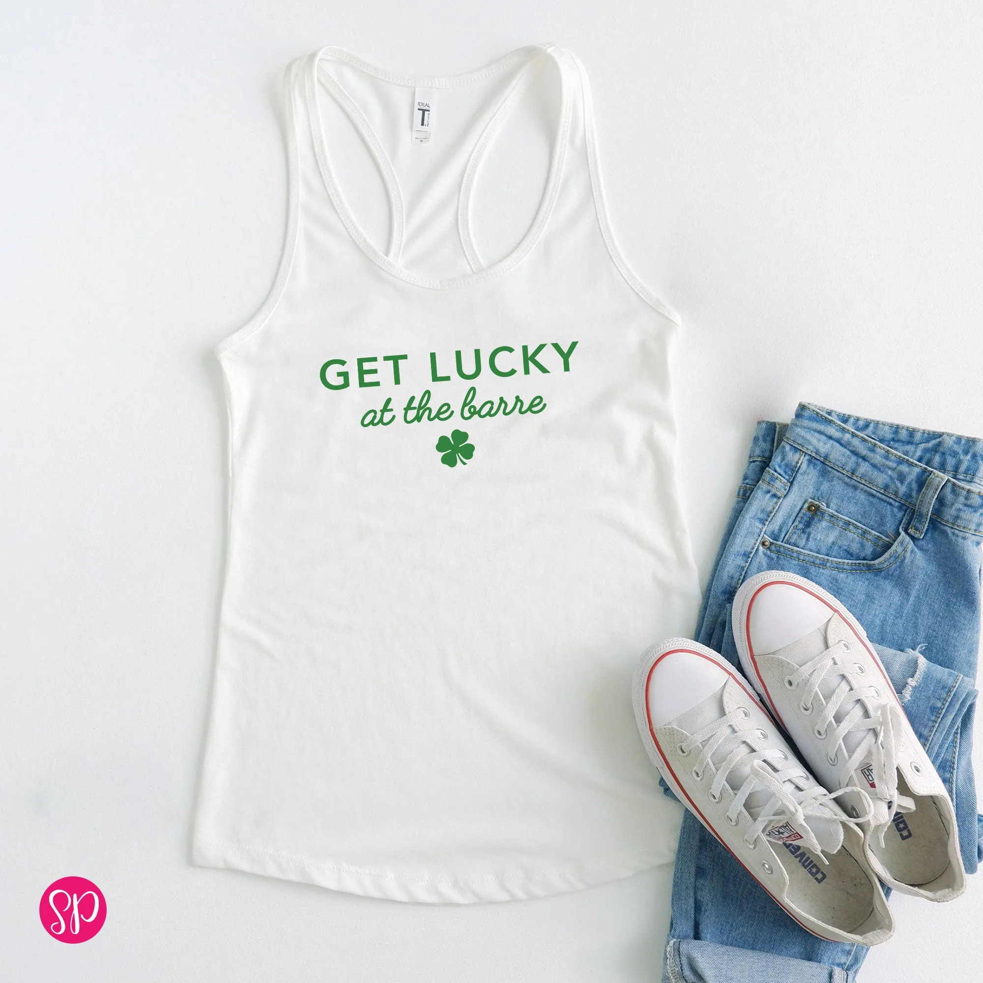 Get Lucky at the Barre Tank Top