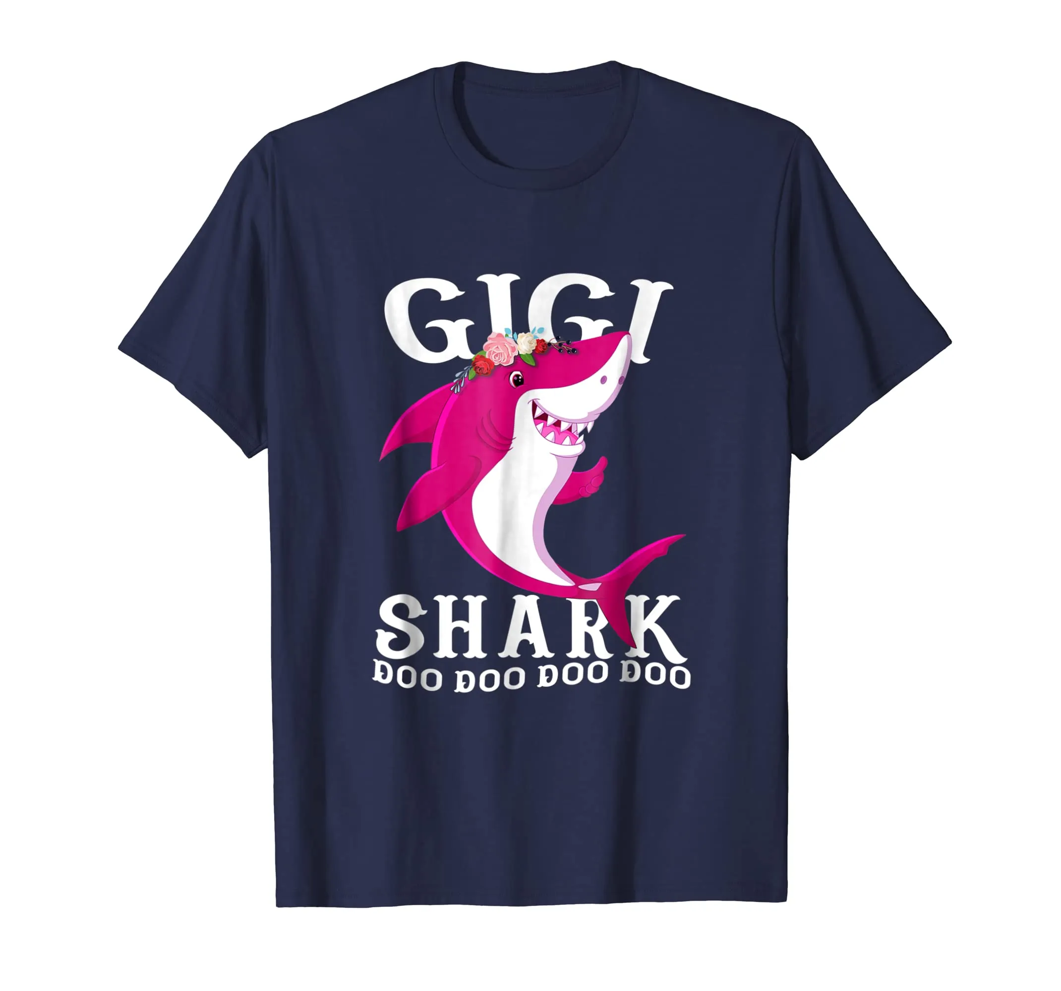 Gigi Shark T Shirt Mother Grandma Halloween Christmas