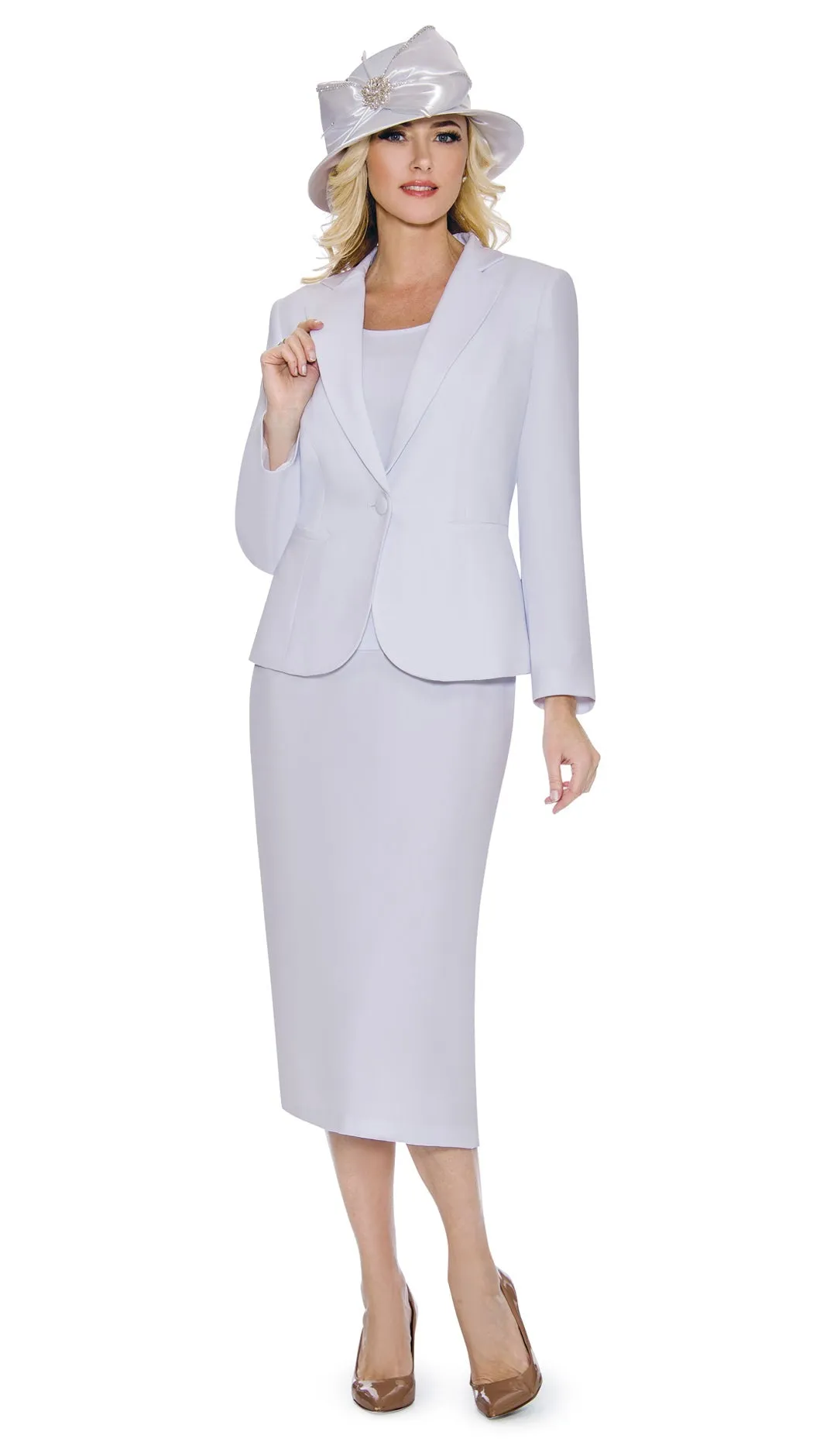 Giovanna Usher Suit S0707-White