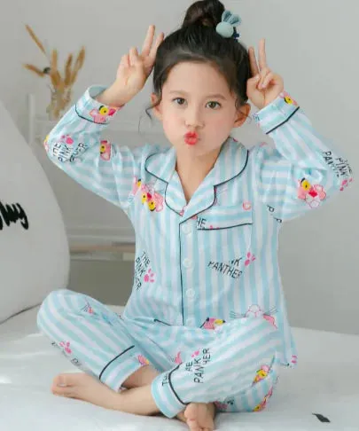 Girls Soft Cotton Pajamas
