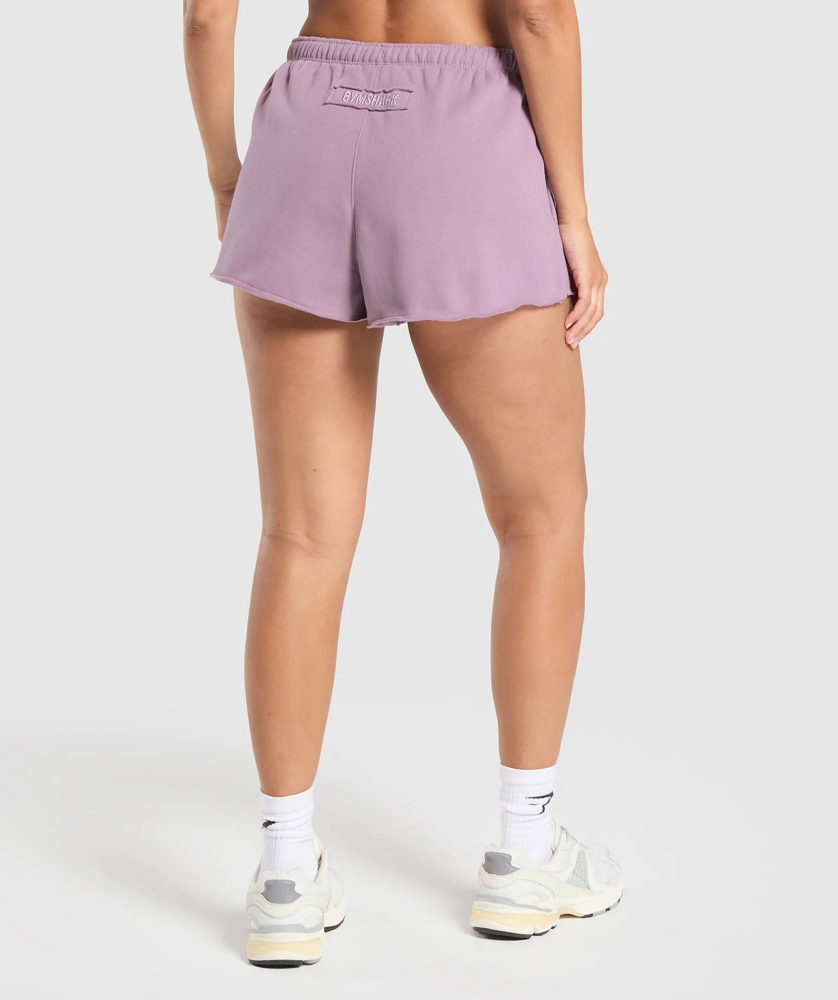 Gymshark Fleece Shorts - Soft Purple