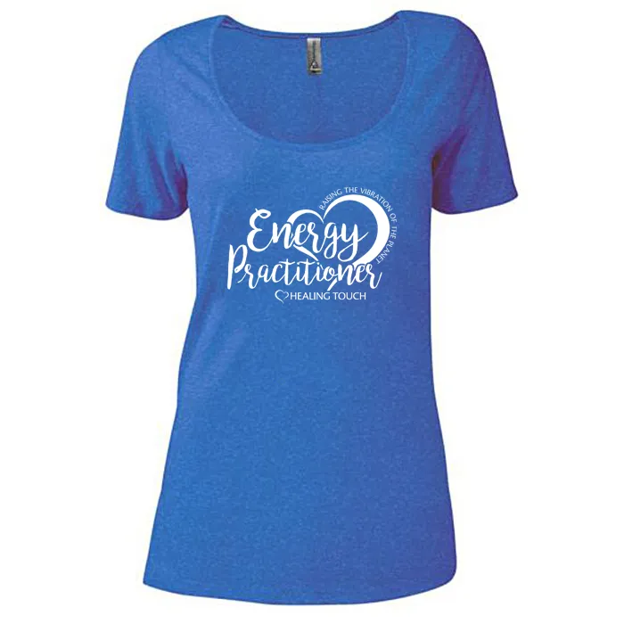 Ladies' Energy Practitioner - Scoop Neck Short Sleeve T-Shirt - Screen