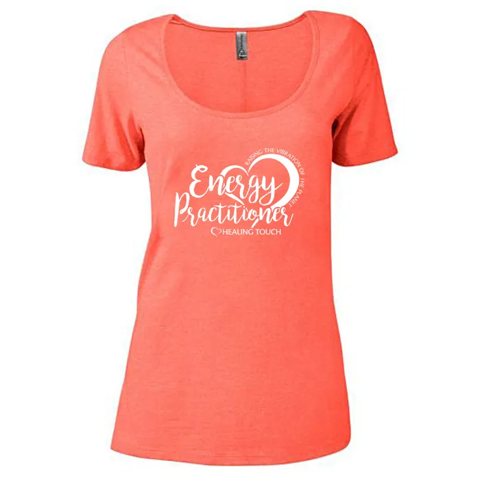 Ladies' Energy Practitioner - Scoop Neck Short Sleeve T-Shirt - Screen