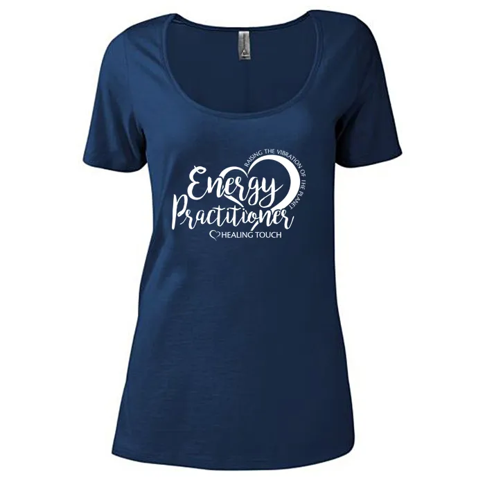 Ladies' Energy Practitioner - Scoop Neck Short Sleeve T-Shirt - Screen