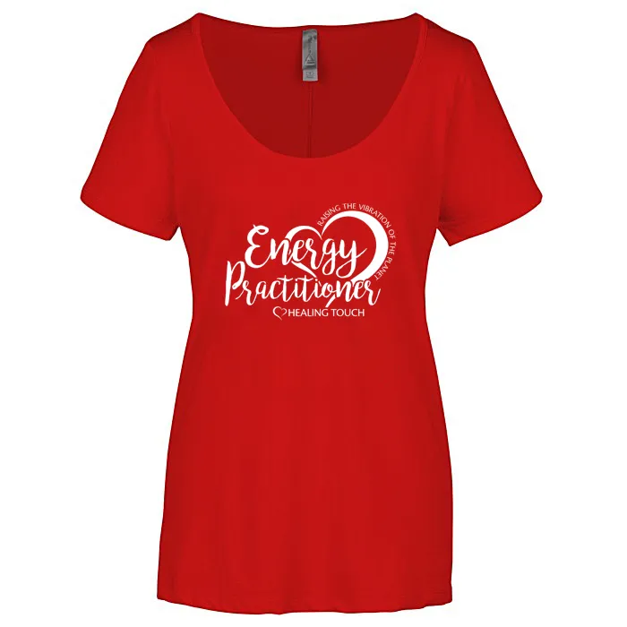 Ladies' Energy Practitioner - Scoop Neck Short Sleeve T-Shirt - Screen