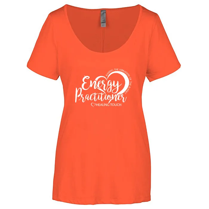 Ladies' Energy Practitioner - Scoop Neck Short Sleeve T-Shirt - Screen