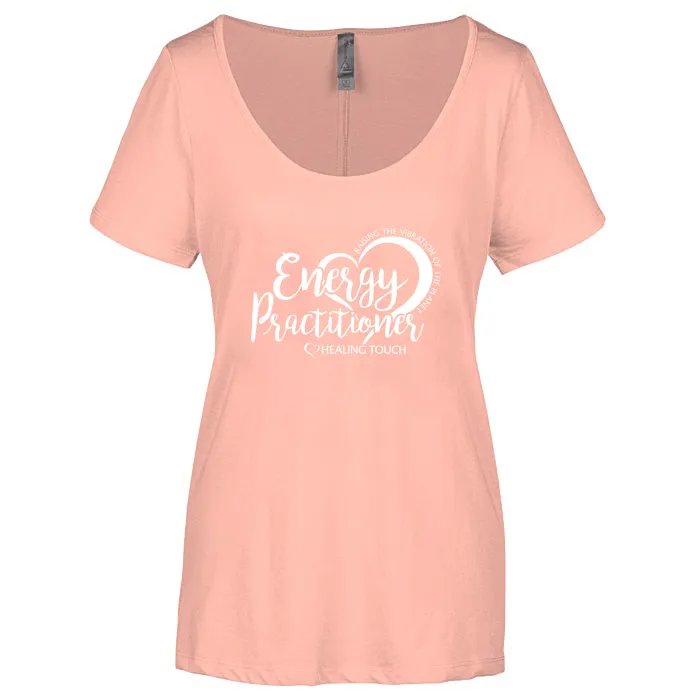 Ladies' Energy Practitioner - Scoop Neck Short Sleeve T-Shirt - Screen