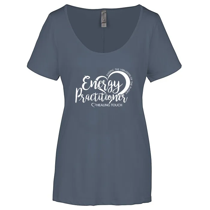 Ladies' Energy Practitioner - Scoop Neck Short Sleeve T-Shirt - Screen