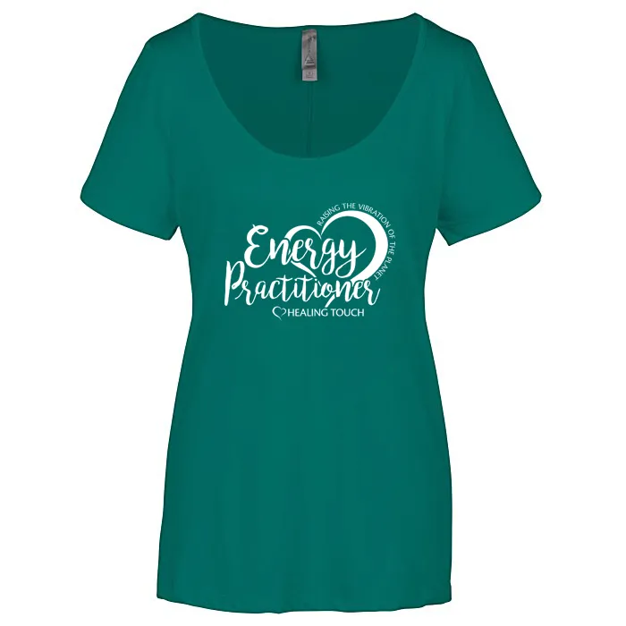 Ladies' Energy Practitioner - Scoop Neck Short Sleeve T-Shirt - Screen