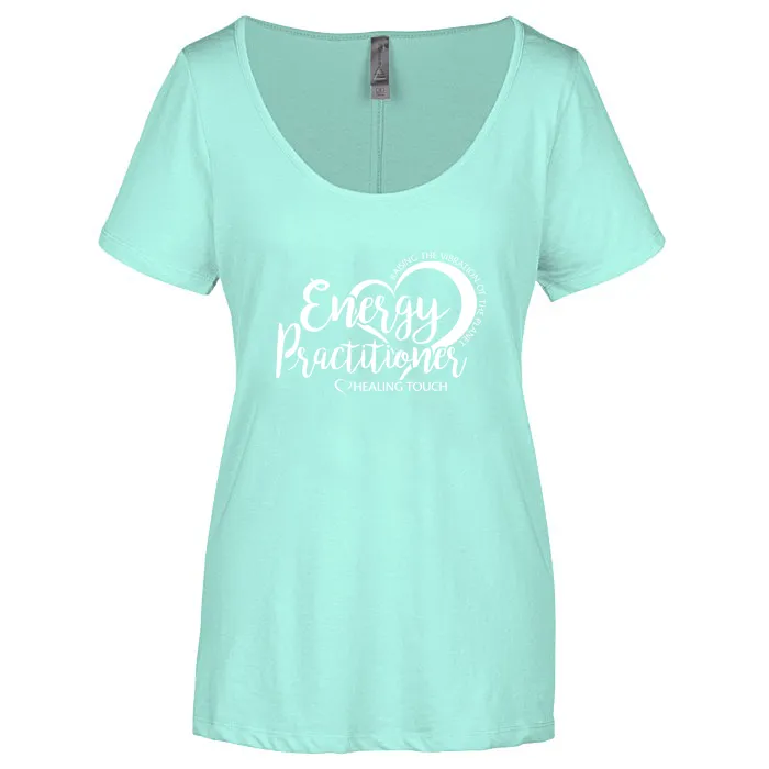 Ladies' Energy Practitioner - Scoop Neck Short Sleeve T-Shirt - Screen