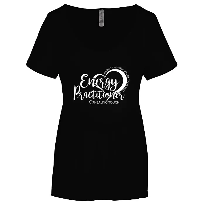 Ladies' Energy Practitioner - Scoop Neck Short Sleeve T-Shirt - Screen
