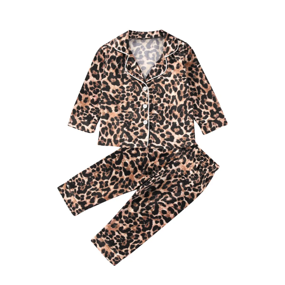 Leopard Pajama Set
