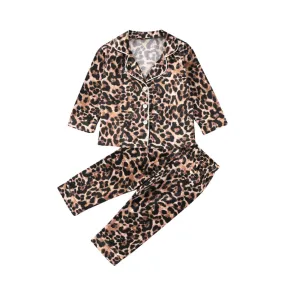 Leopard Pajama Set