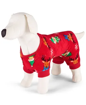 Matching Elf Pet Pajamas
