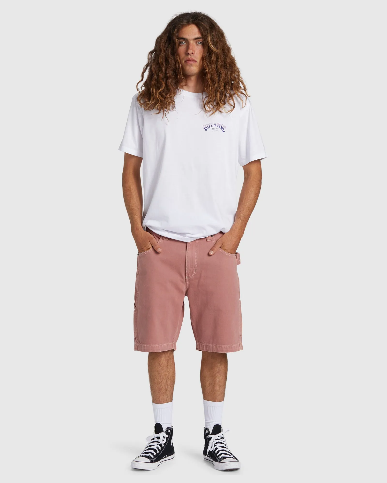 Mens Bad Dog Workwear Shorts