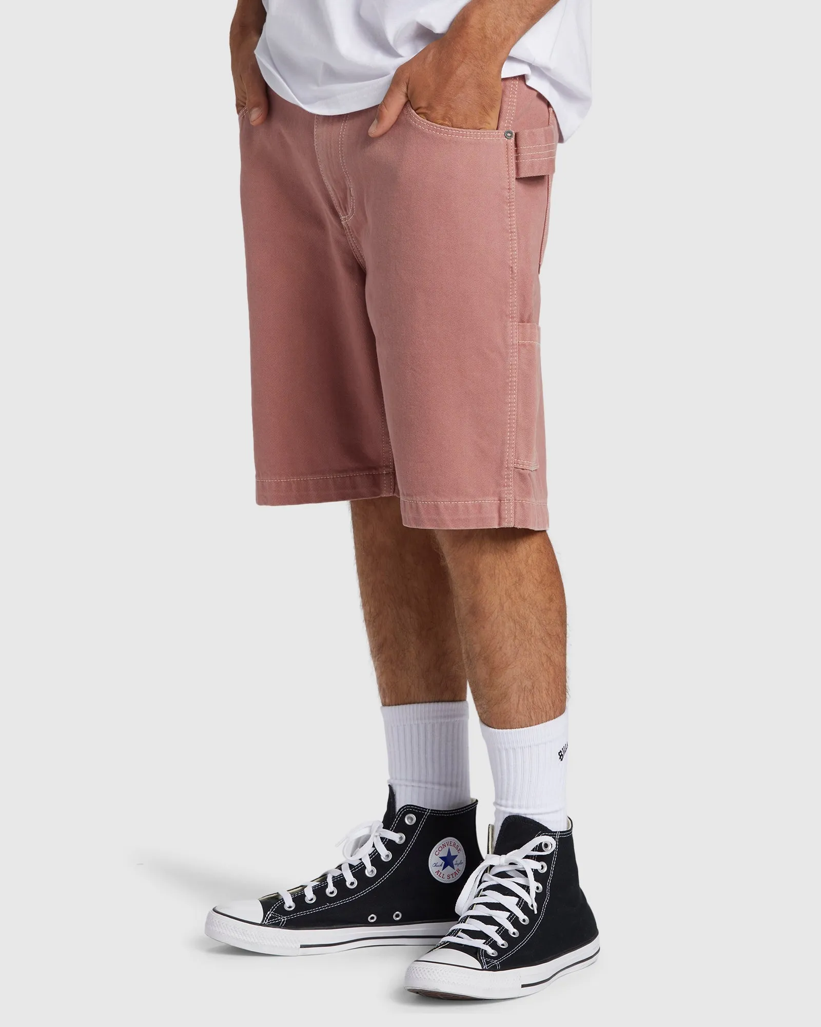 Mens Bad Dog Workwear Shorts