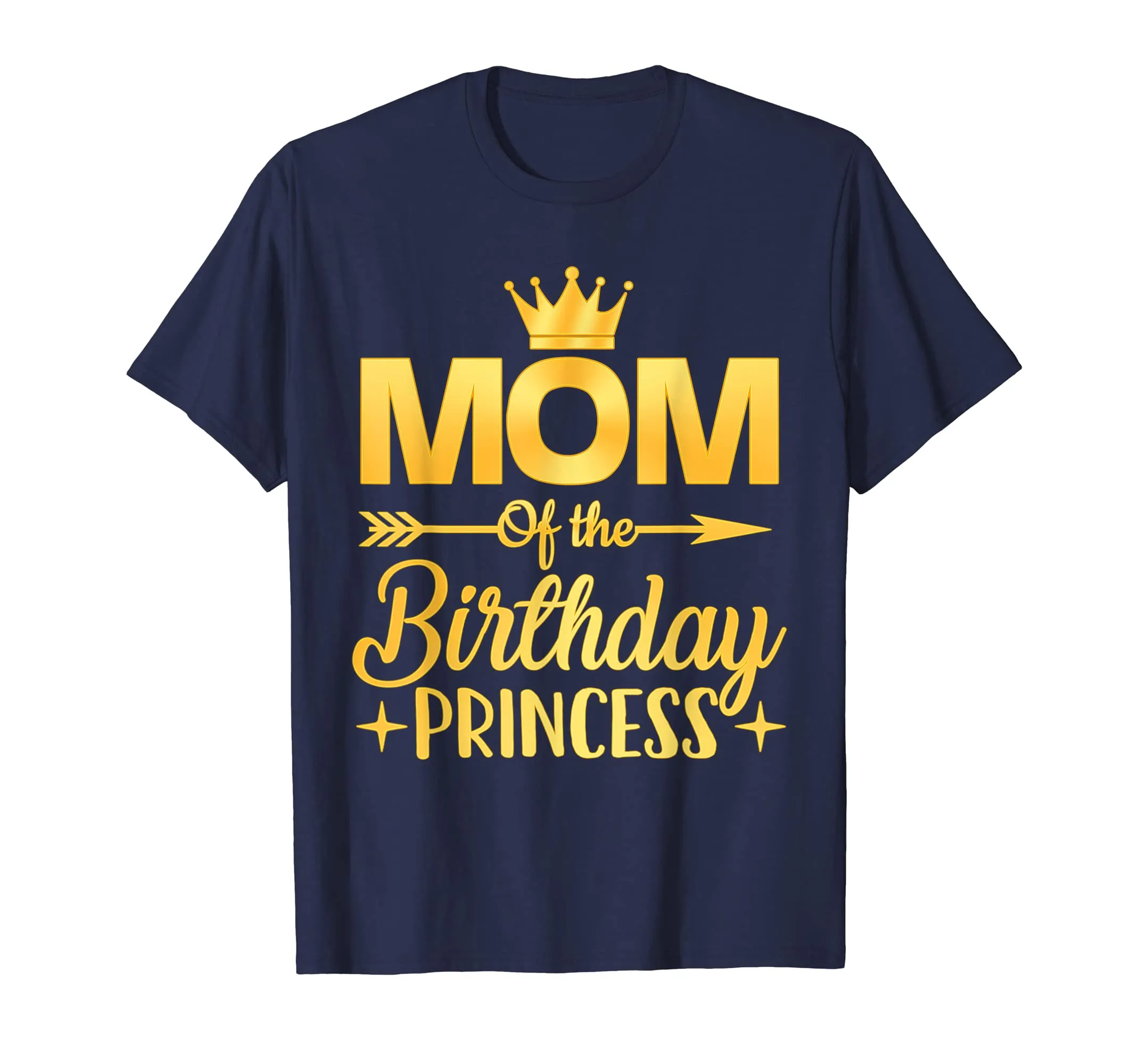 Mom Of The Birthday Princess T-Shirt Father Mother Gifts